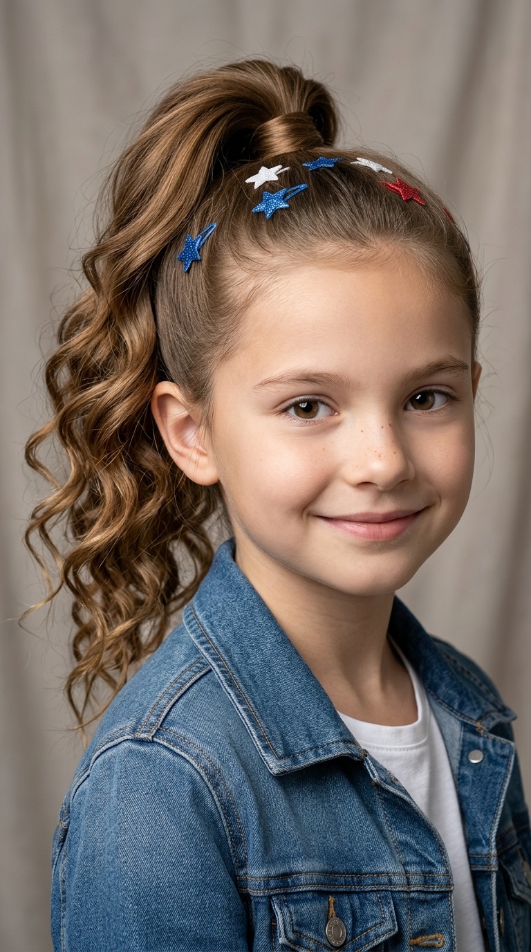 High Ponytail Cascade