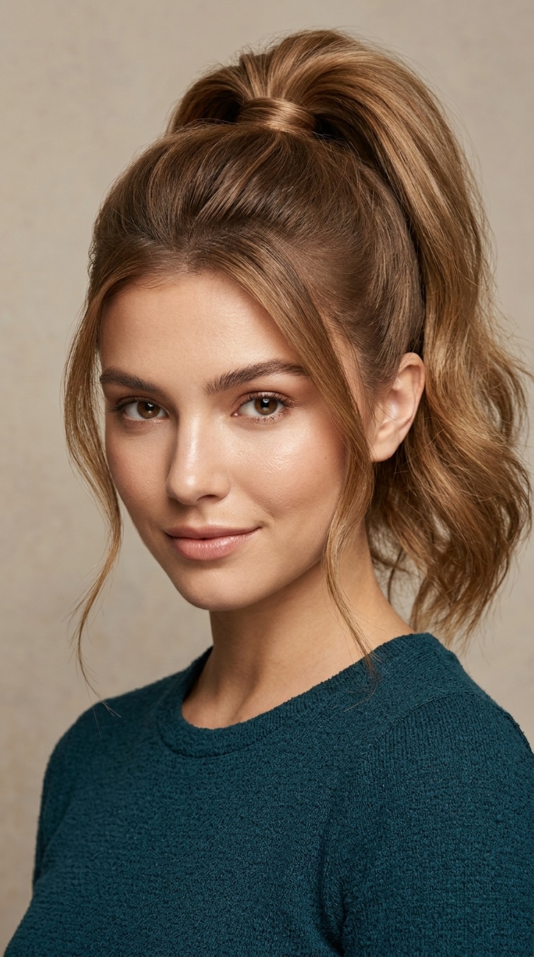 High Ponytail with Base Lift
