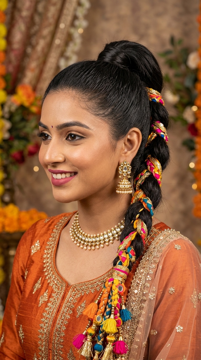 High Ponytail with Parandi