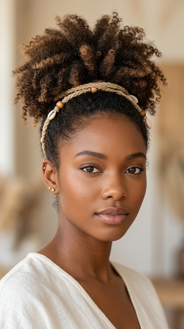 High Puff with a Cord
