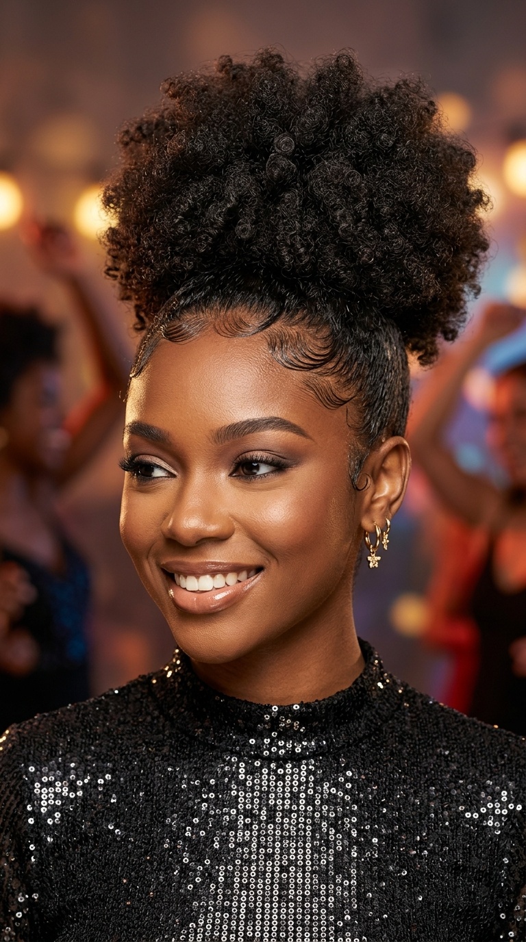 High Puff with Defined Edges
