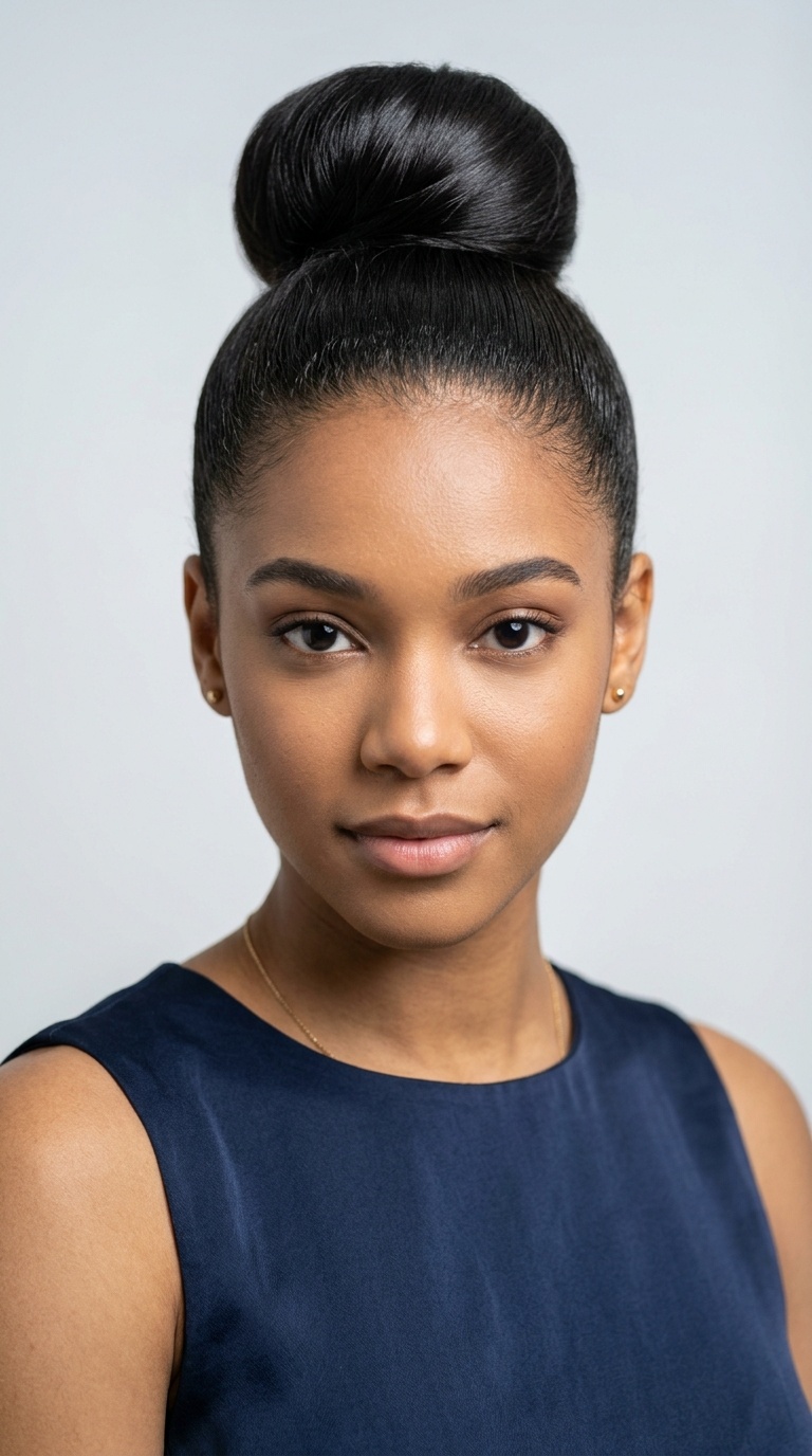 High Sleek Bun