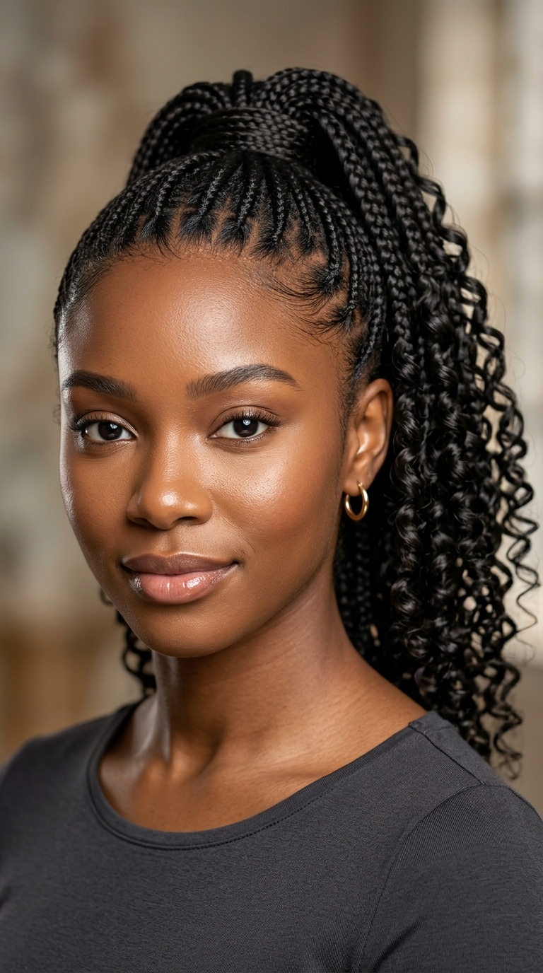 High Sleek Ponytail