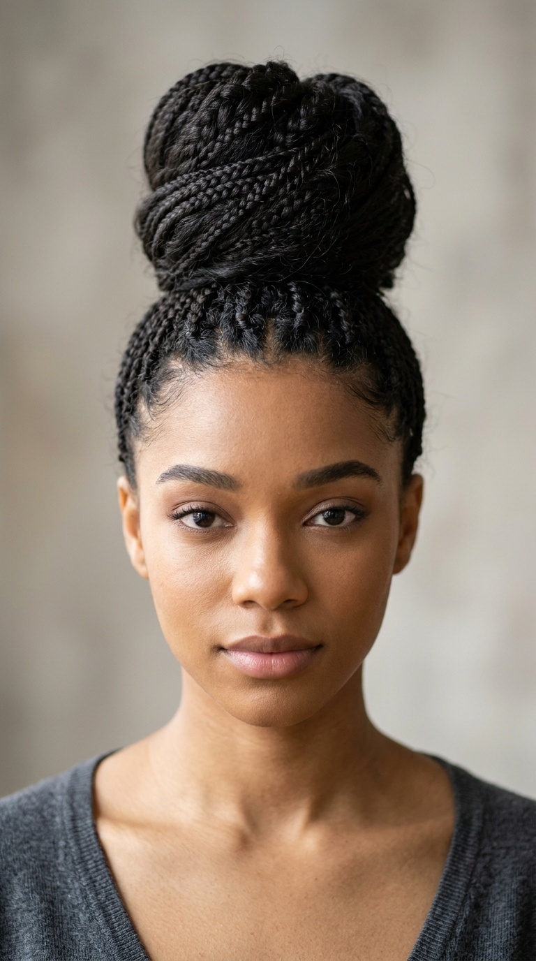 High Top-Knot Bun