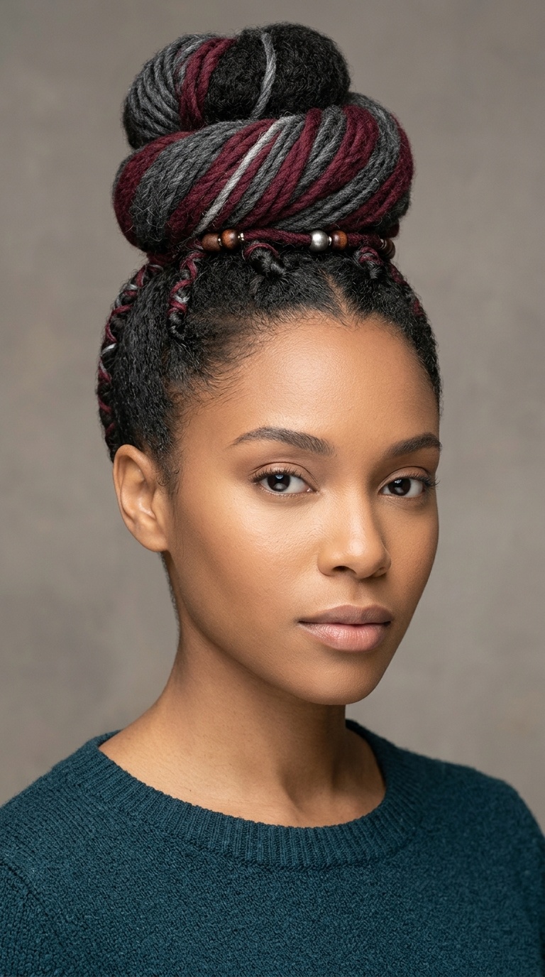 High Top Knot Bun Wraps