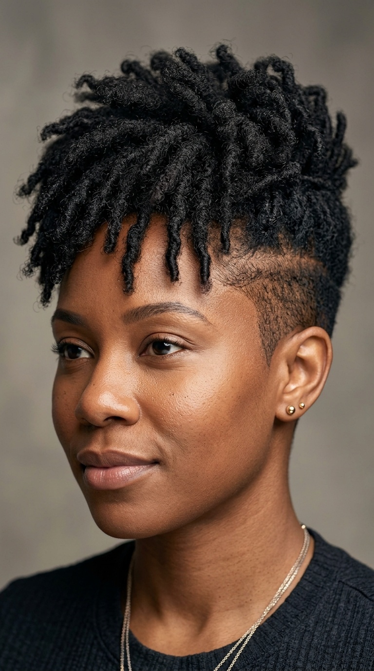 High-Top Loc Fade
