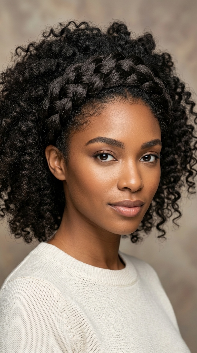 High-Volume Braided Headband