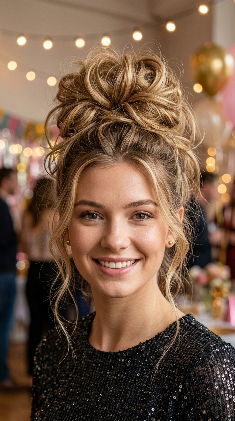 High Volume Messy Bun
