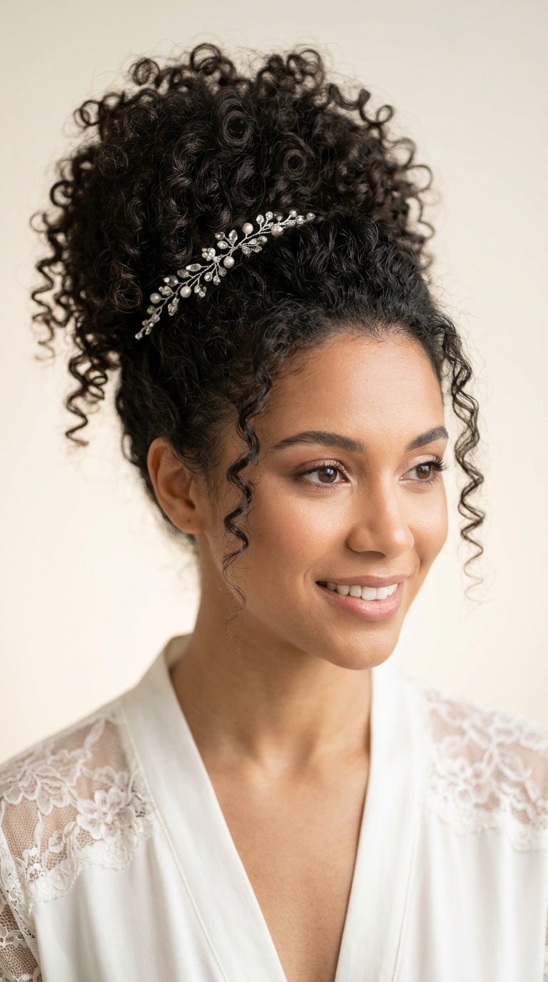 High Volume Pineapple Updo