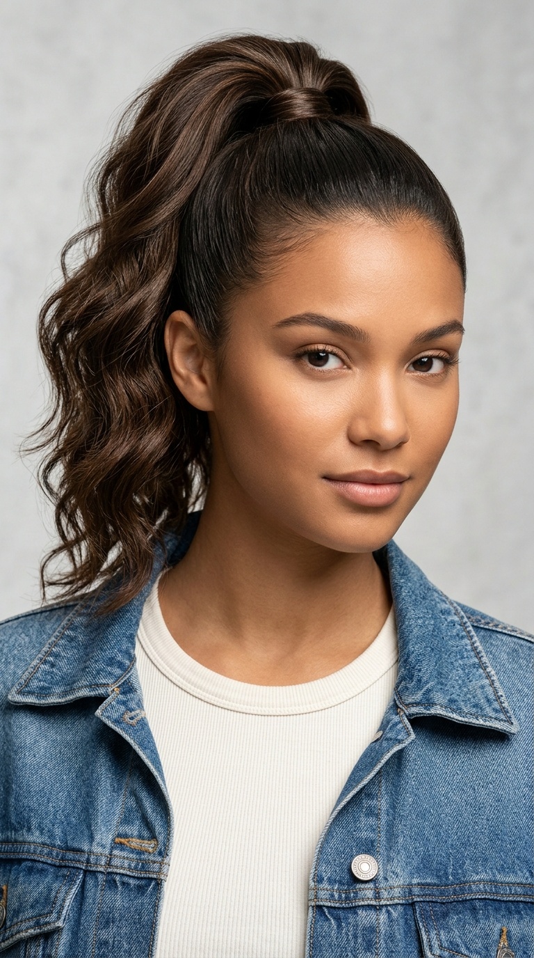 High Volume Ponytail