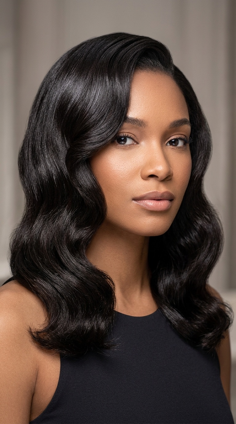 Hollywood Glam Waves