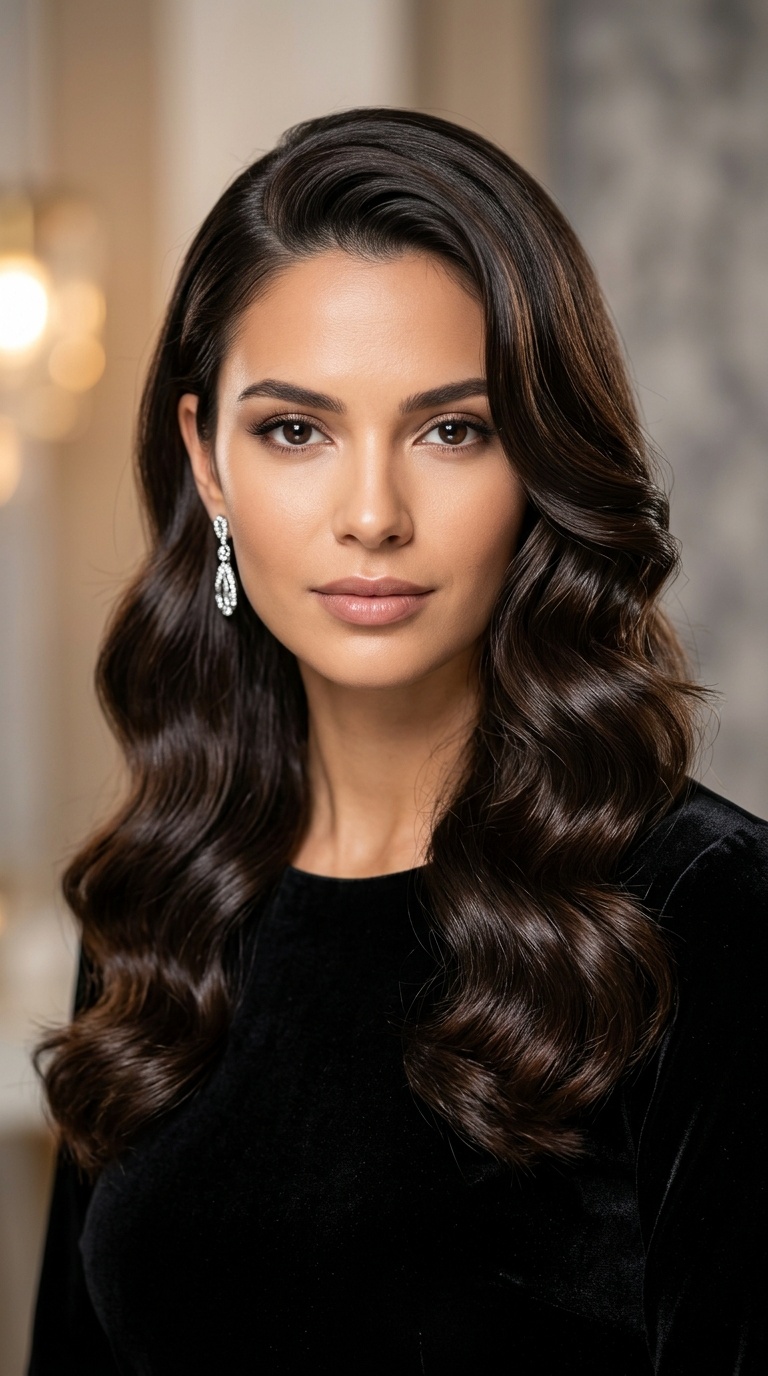 Hollywood Glam Waves