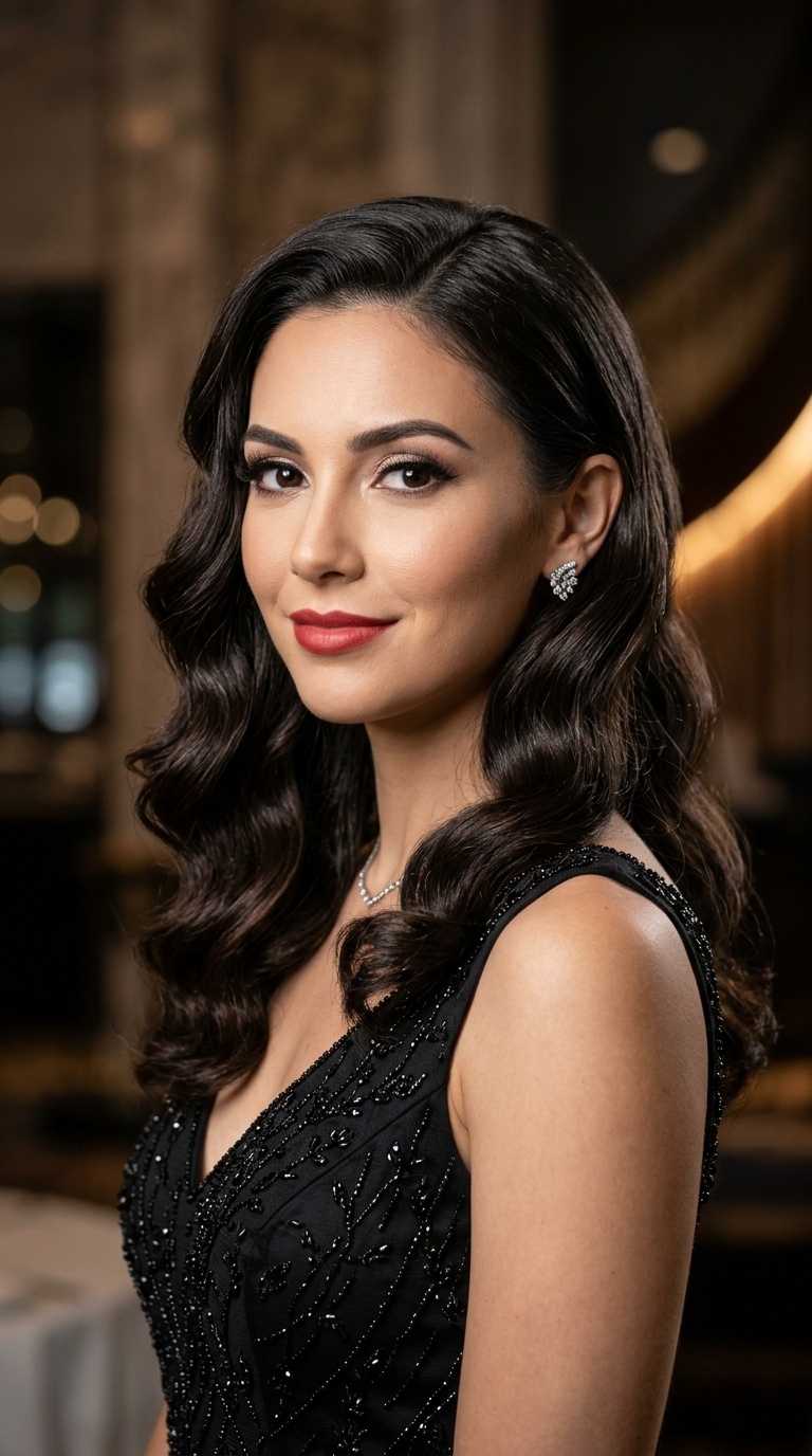 Hollywood Glam Waves