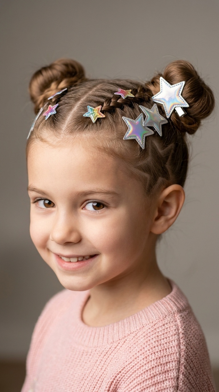 Holographic Star Clips with Custom Parts