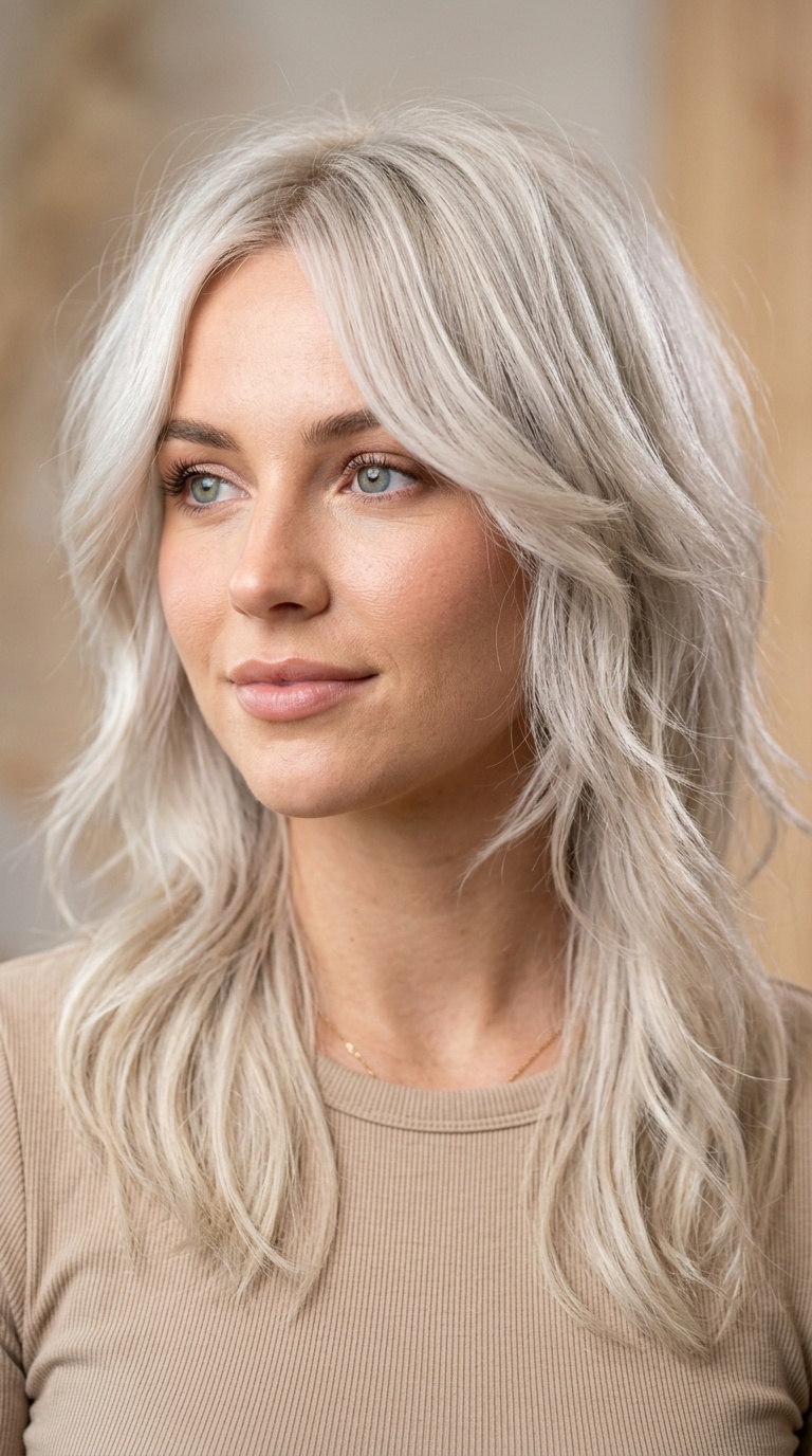 Icy Blonde Ghost Layers