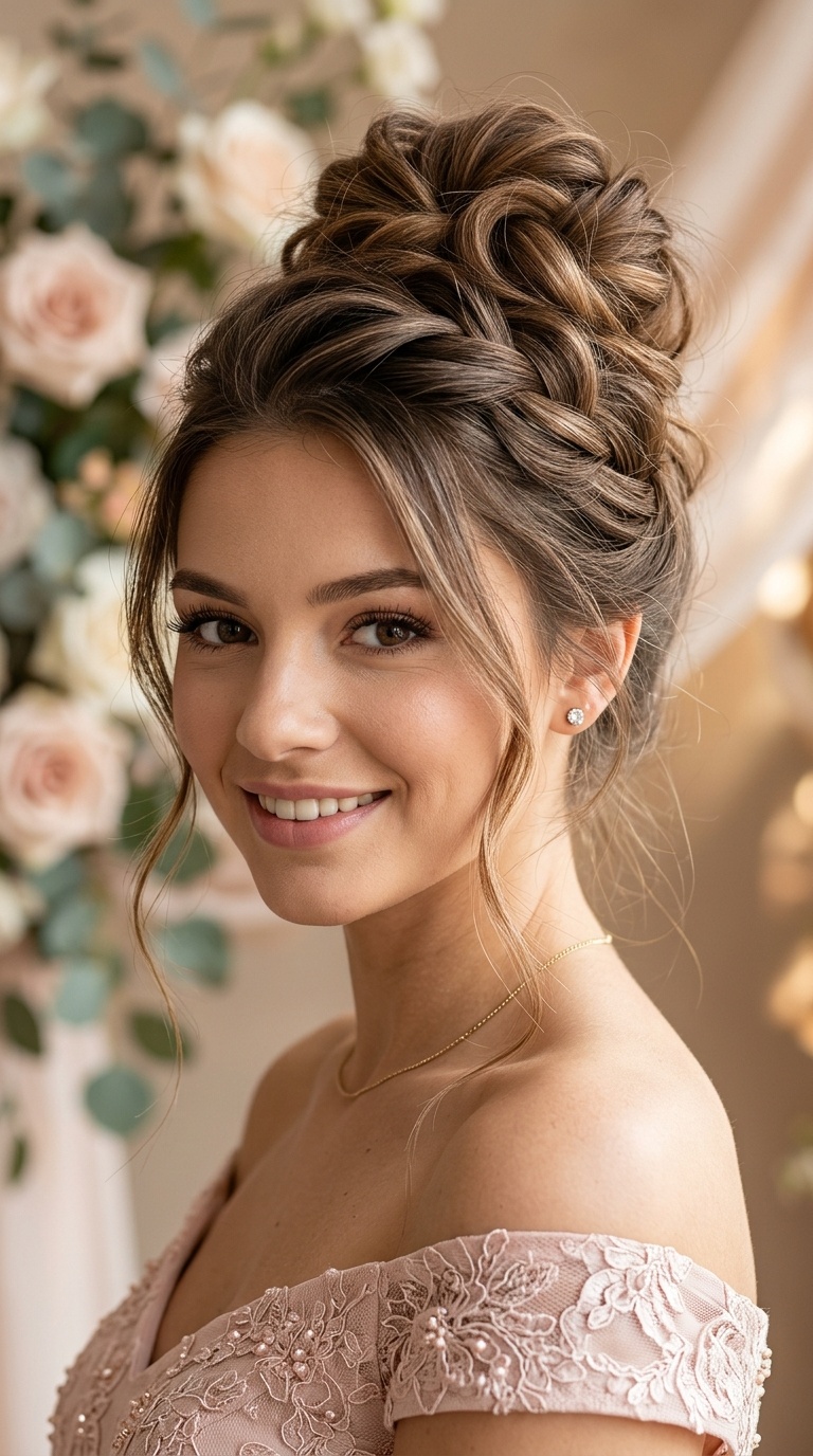 Infinity Loop Messy Bun