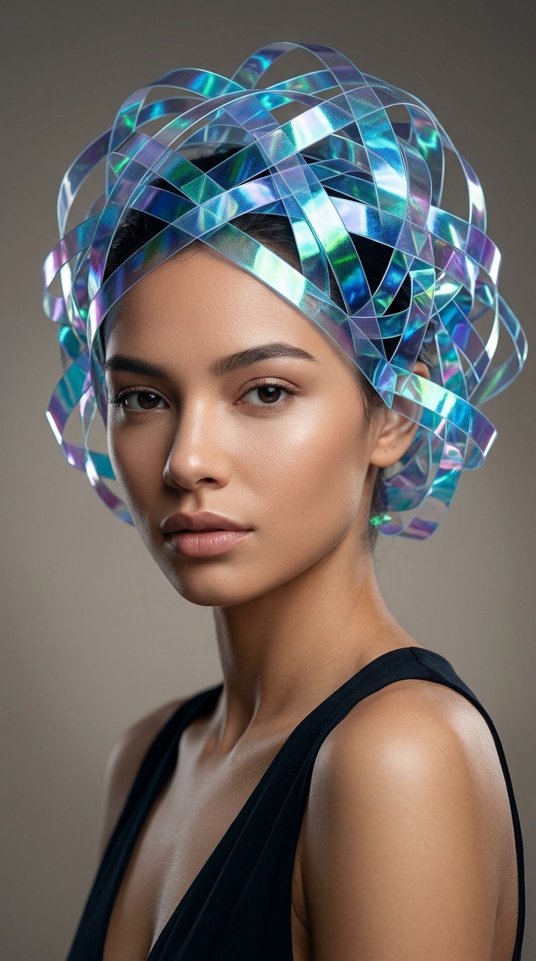 Interlocking Holographic Ribbons