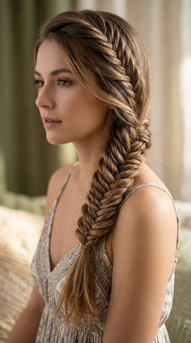 Intricate Fishtail Braid