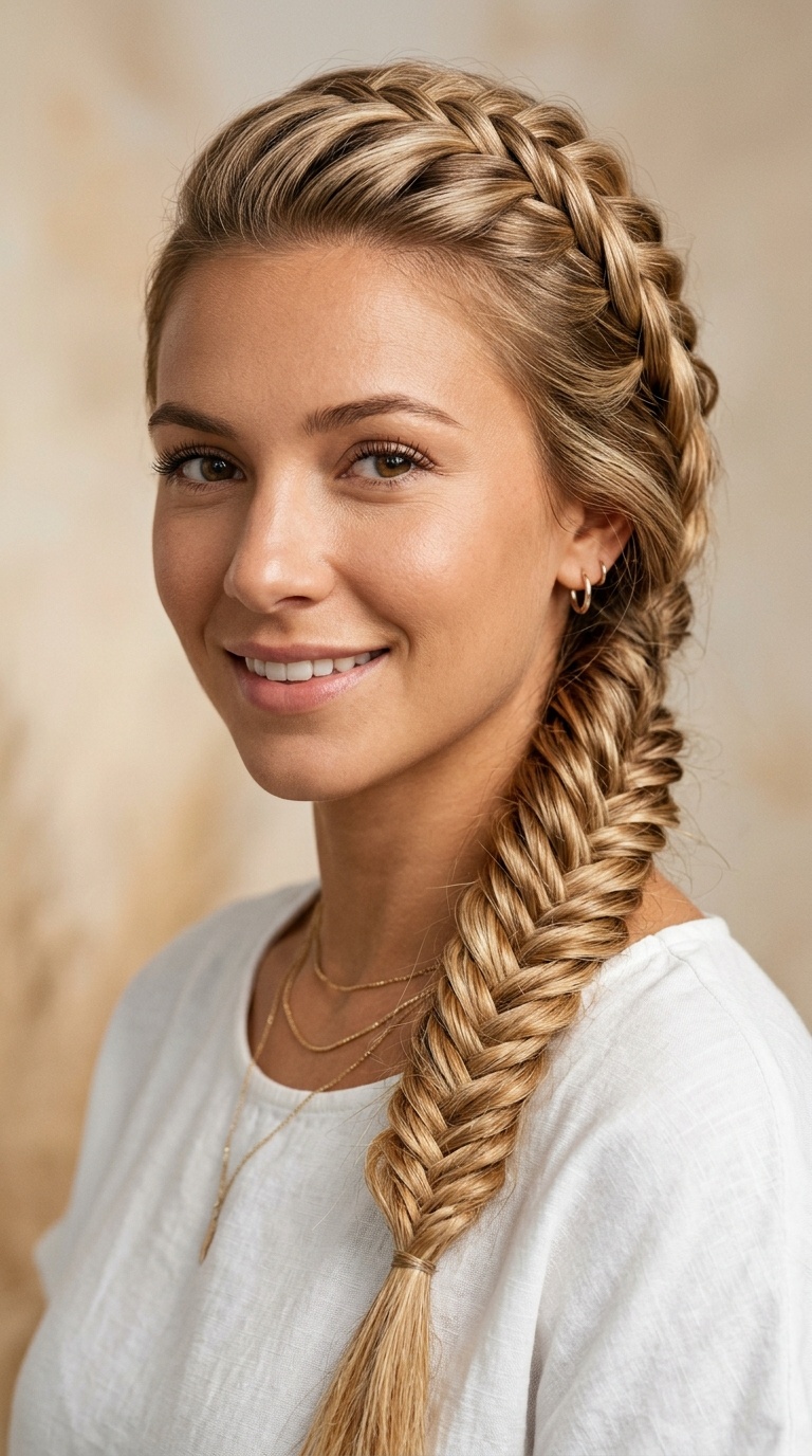 Intricate Fishtail Braid