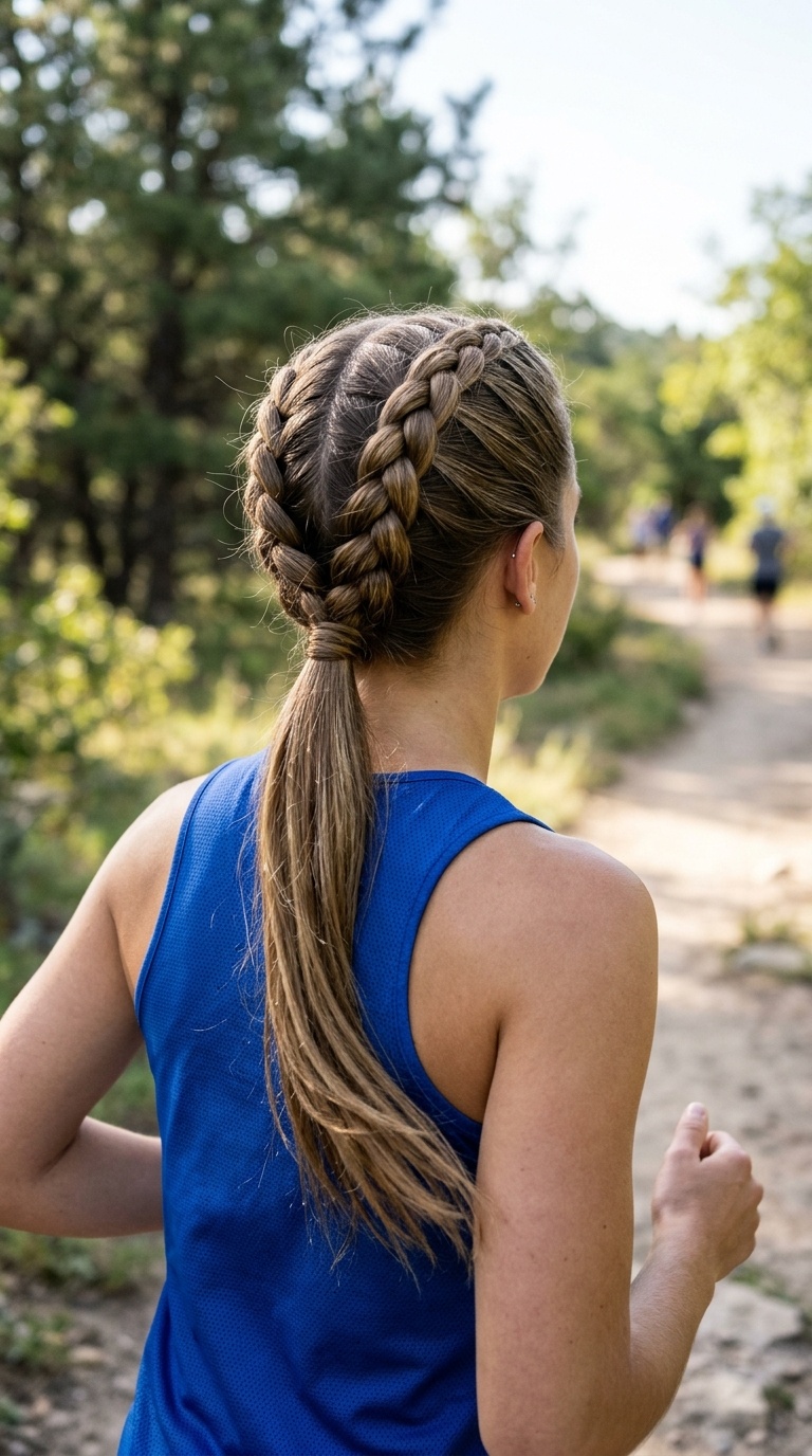 Inverted French Braid