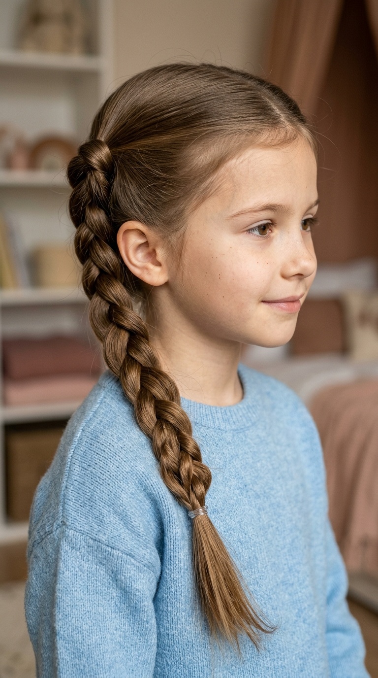 Inverted Topsy Tail Braid