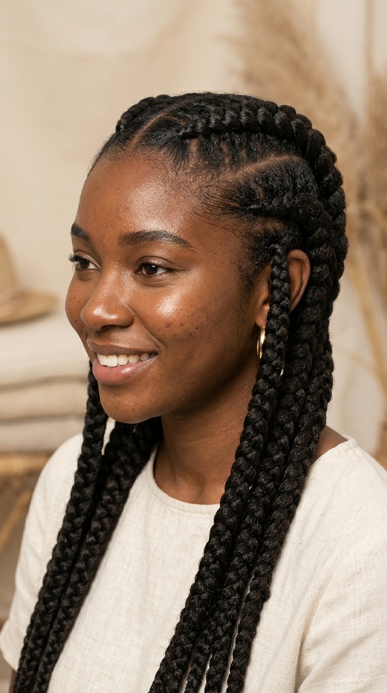 Jumbo Feed-in Braids