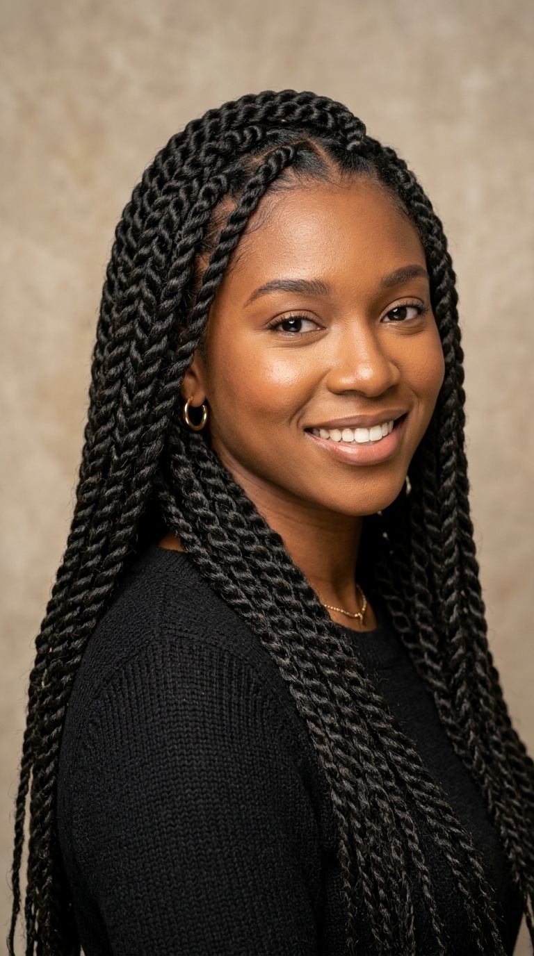 Jumbo Senegalese Twists