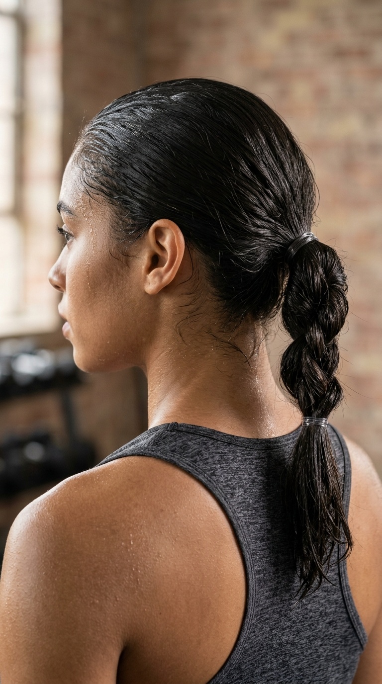 Knotted Low Ponytail