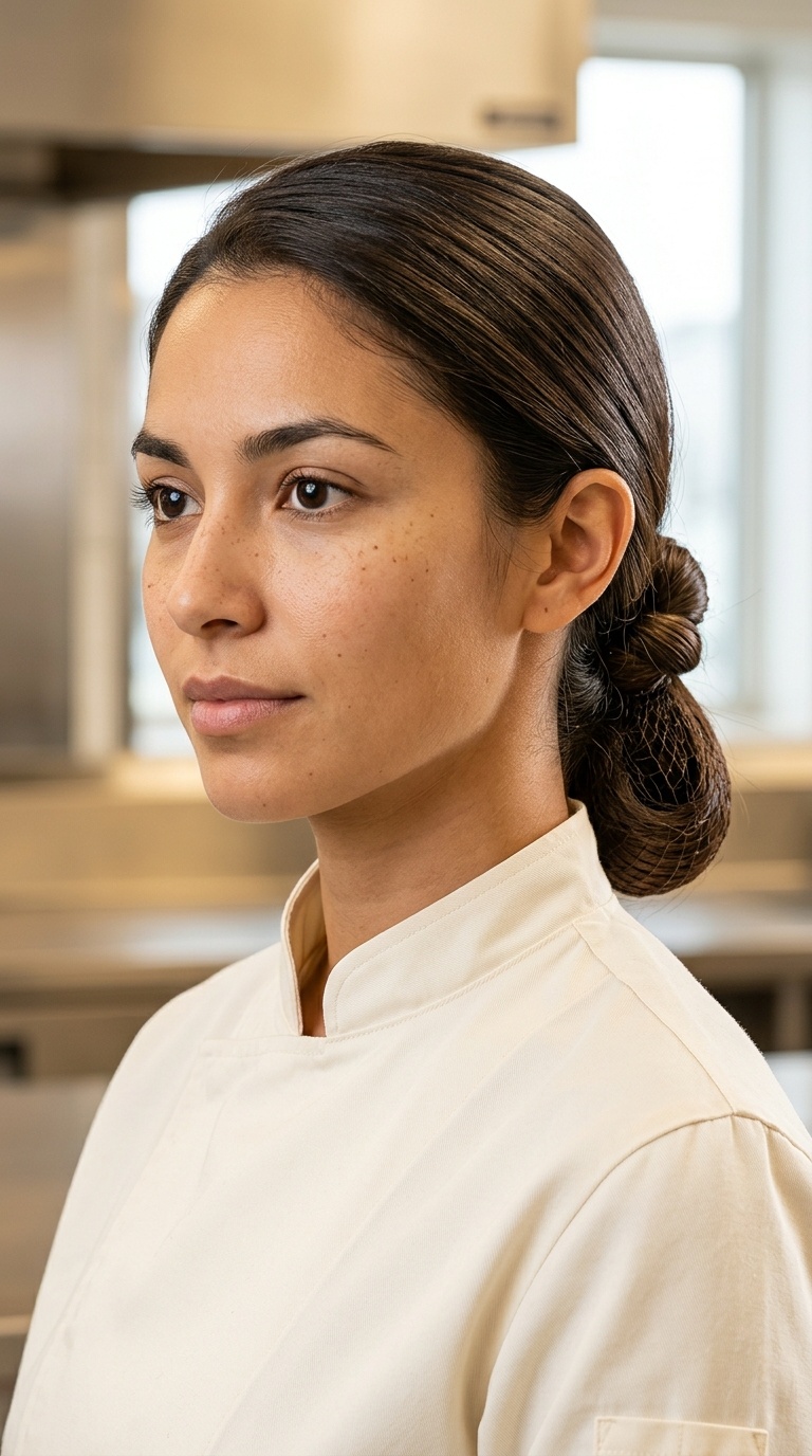 Knotted Low Ponytail
