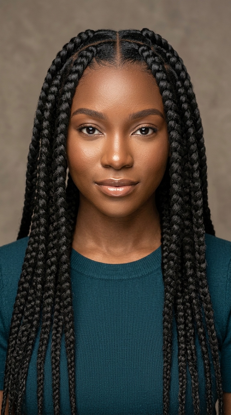 Large Single Braids