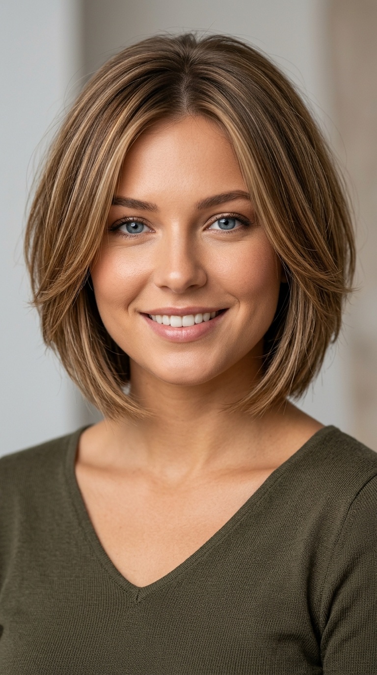 Layered A-Line Bob
