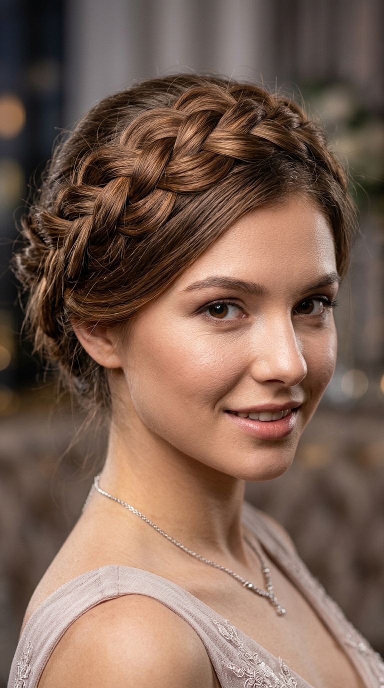 Layered Crown Braid