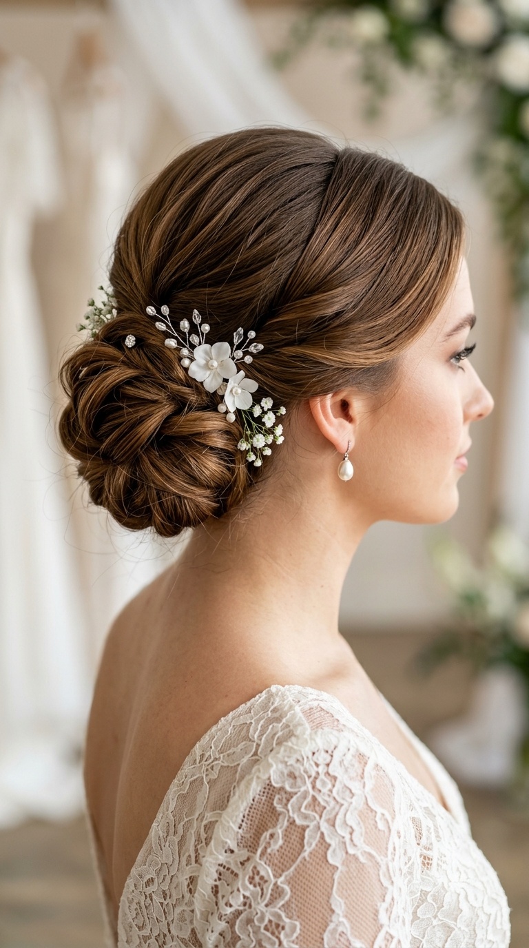 Layered Gibson Tuck Bun