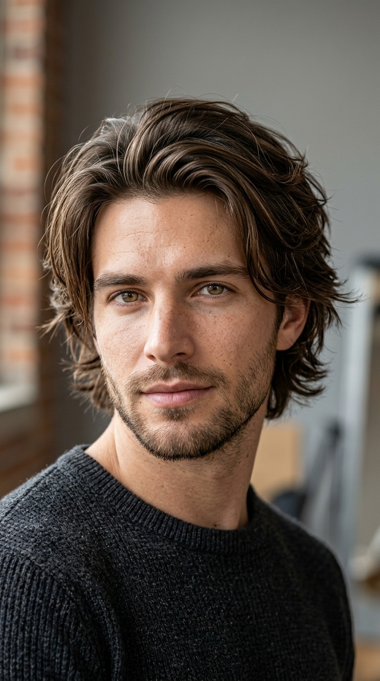 Layered Mid-Length Shag