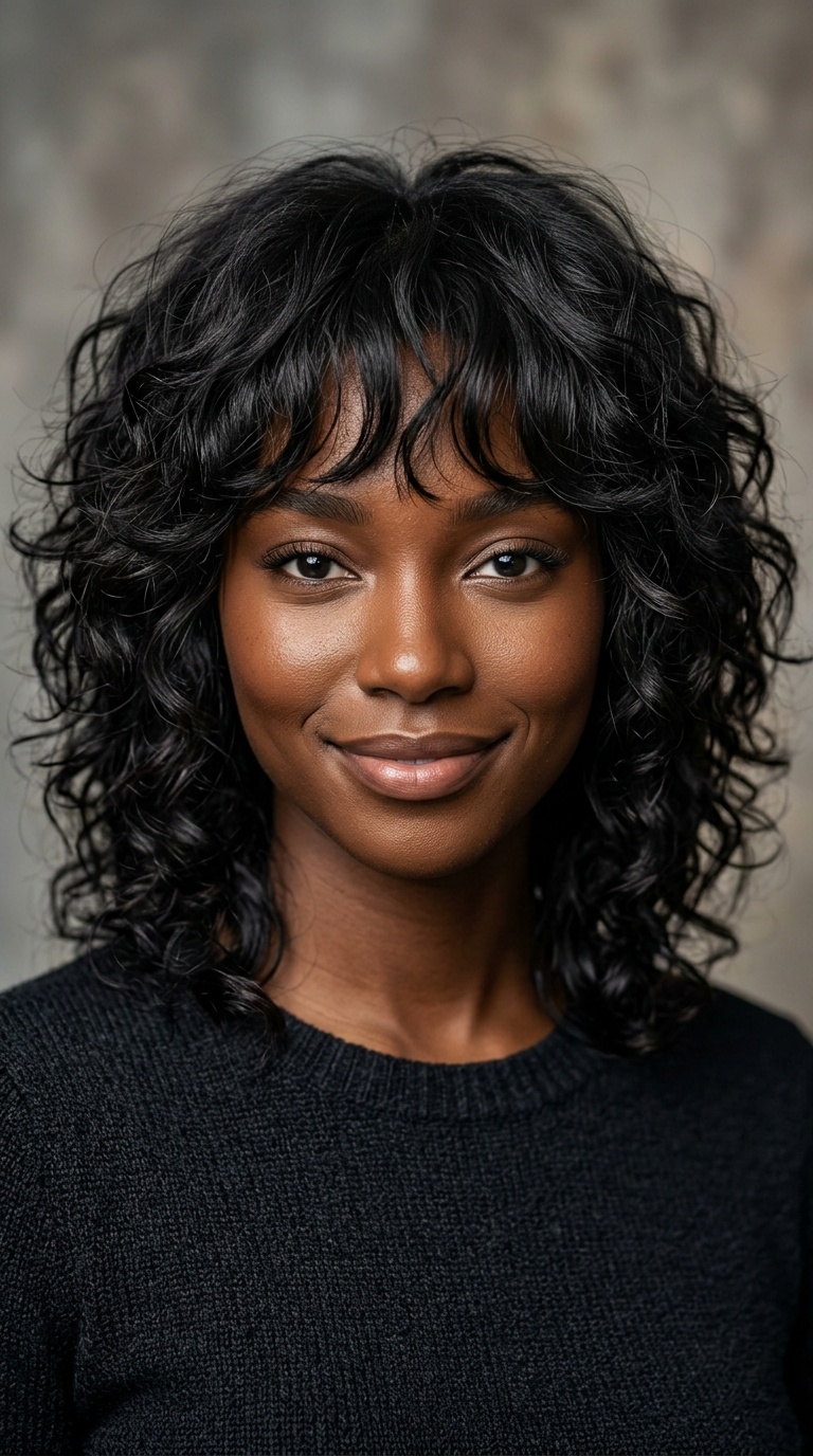 Layered Shag with Bangs