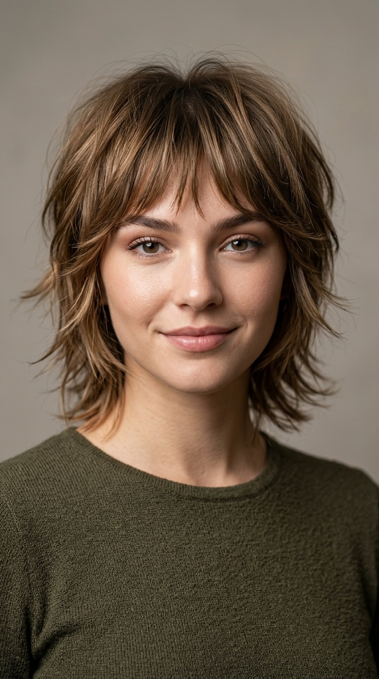 Layered Wolf Cut Lite