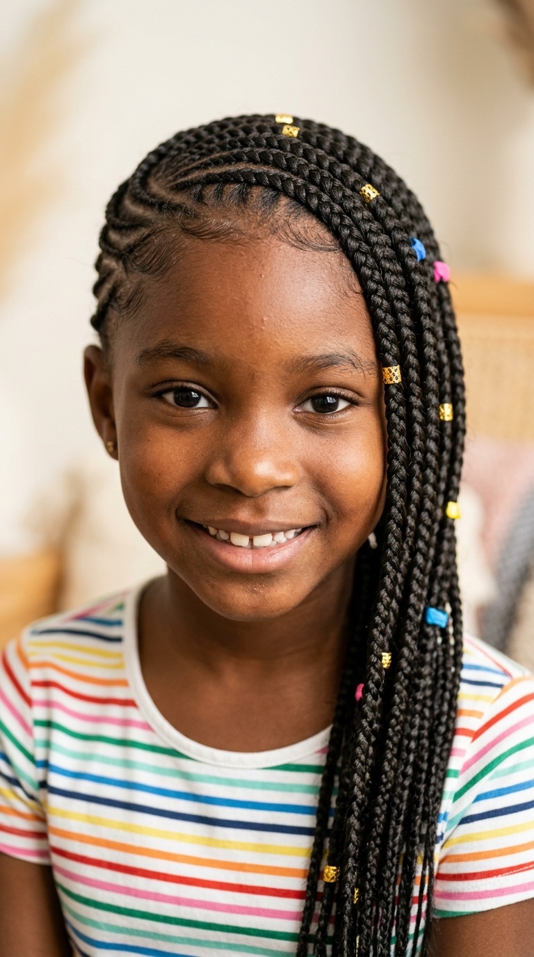 Lemonade Braids for Kids