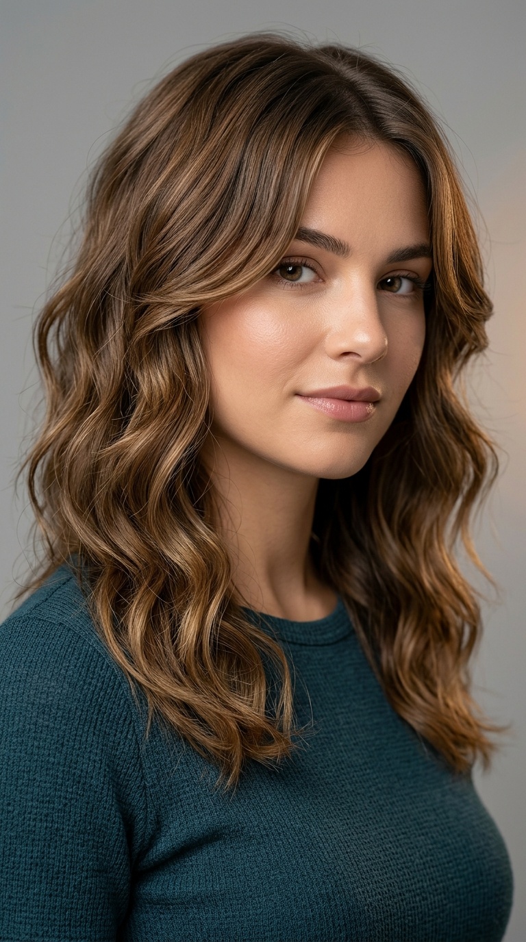 Long Layers with Face-Framing Pieces