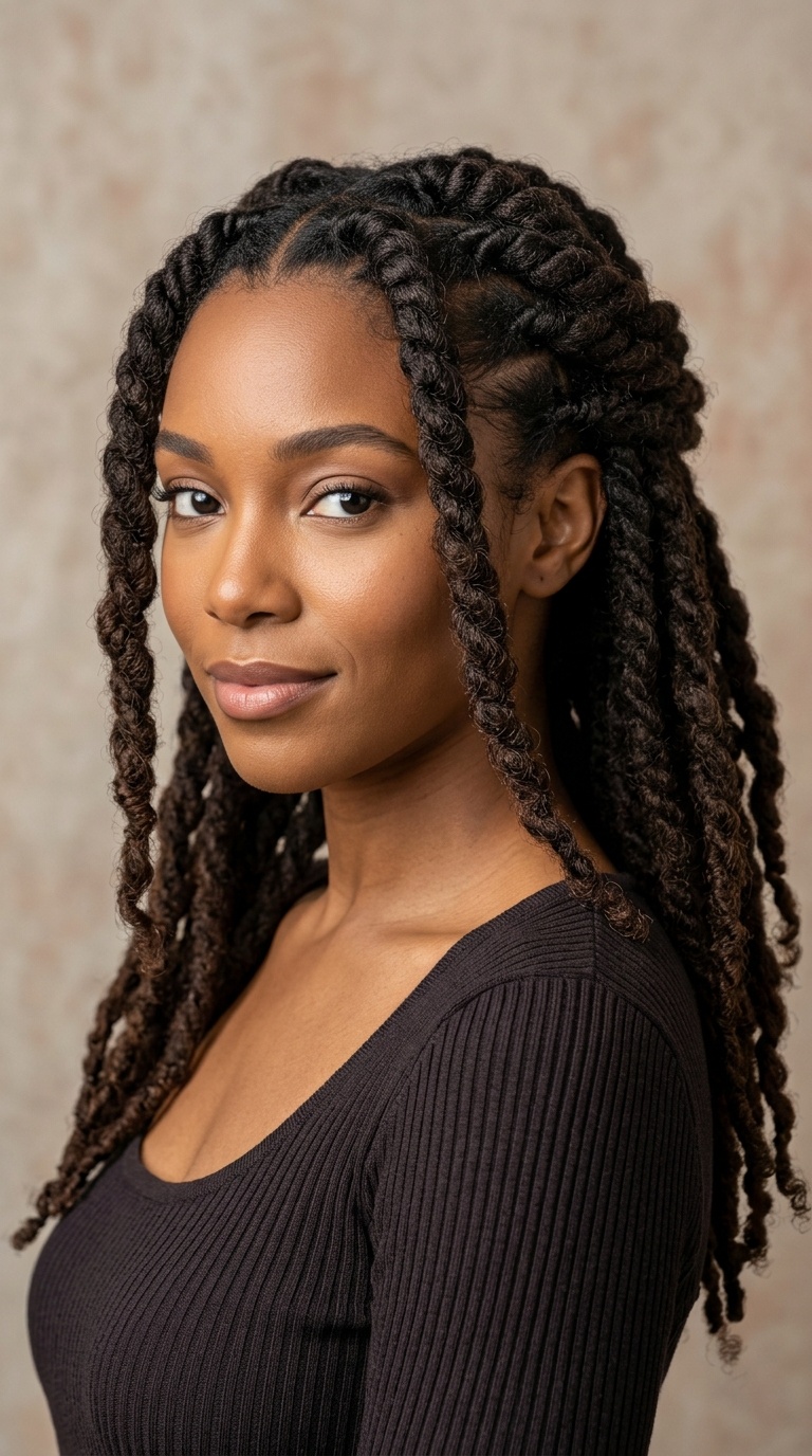 Loose Barrel Twists (Half-Style)