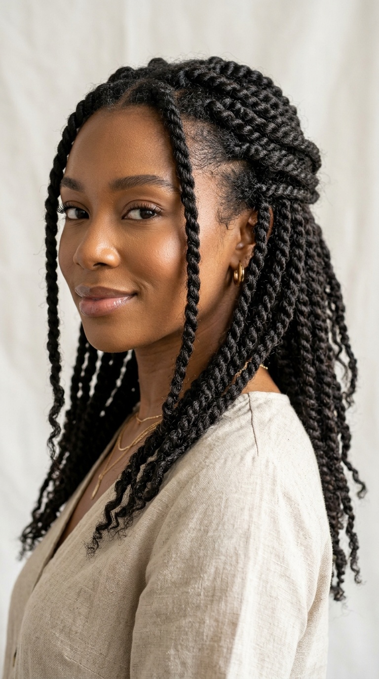Loose Boho Rope Twists