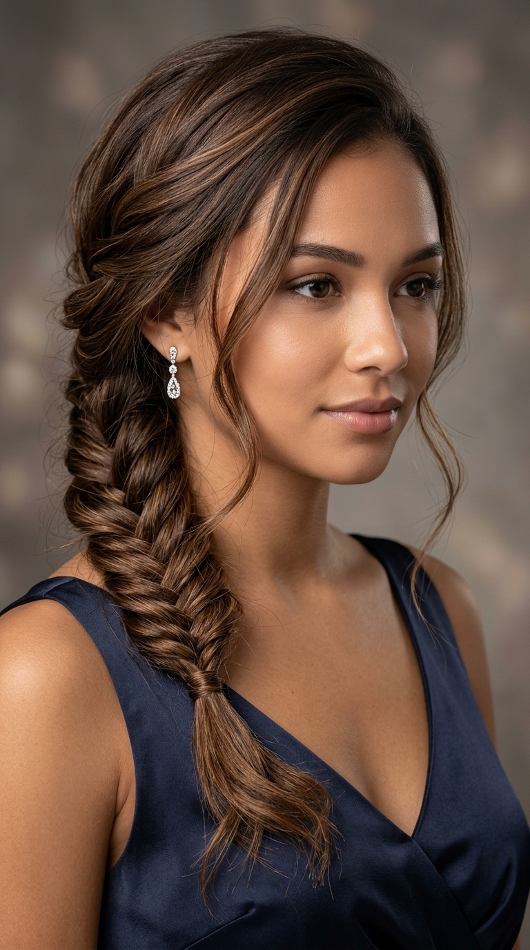 Loose Romantic Side Braid