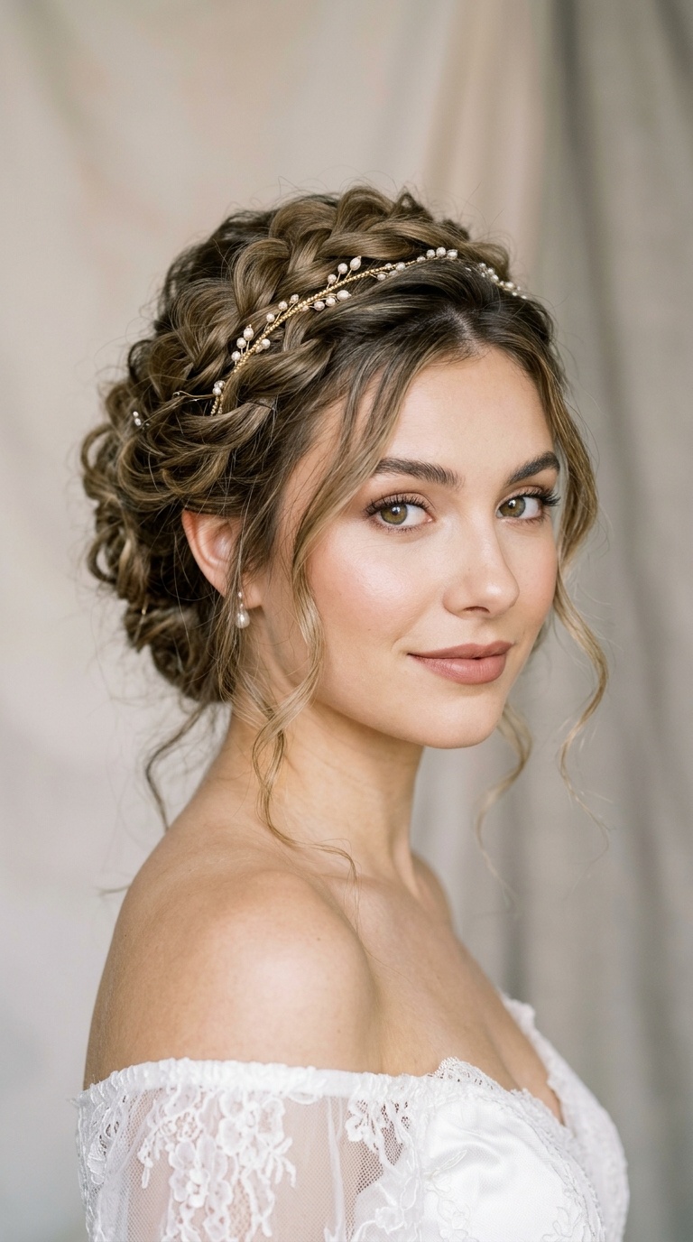 Loose Tendril Greek Goddess Updo
