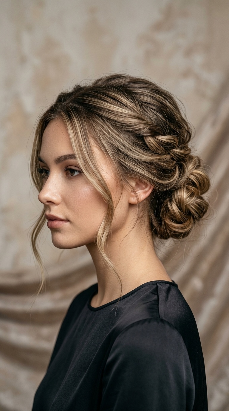 Loose Twisted Chignon