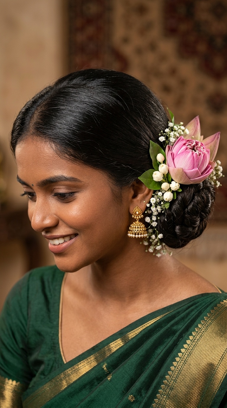 Lotus Bud Centerpiece Bun