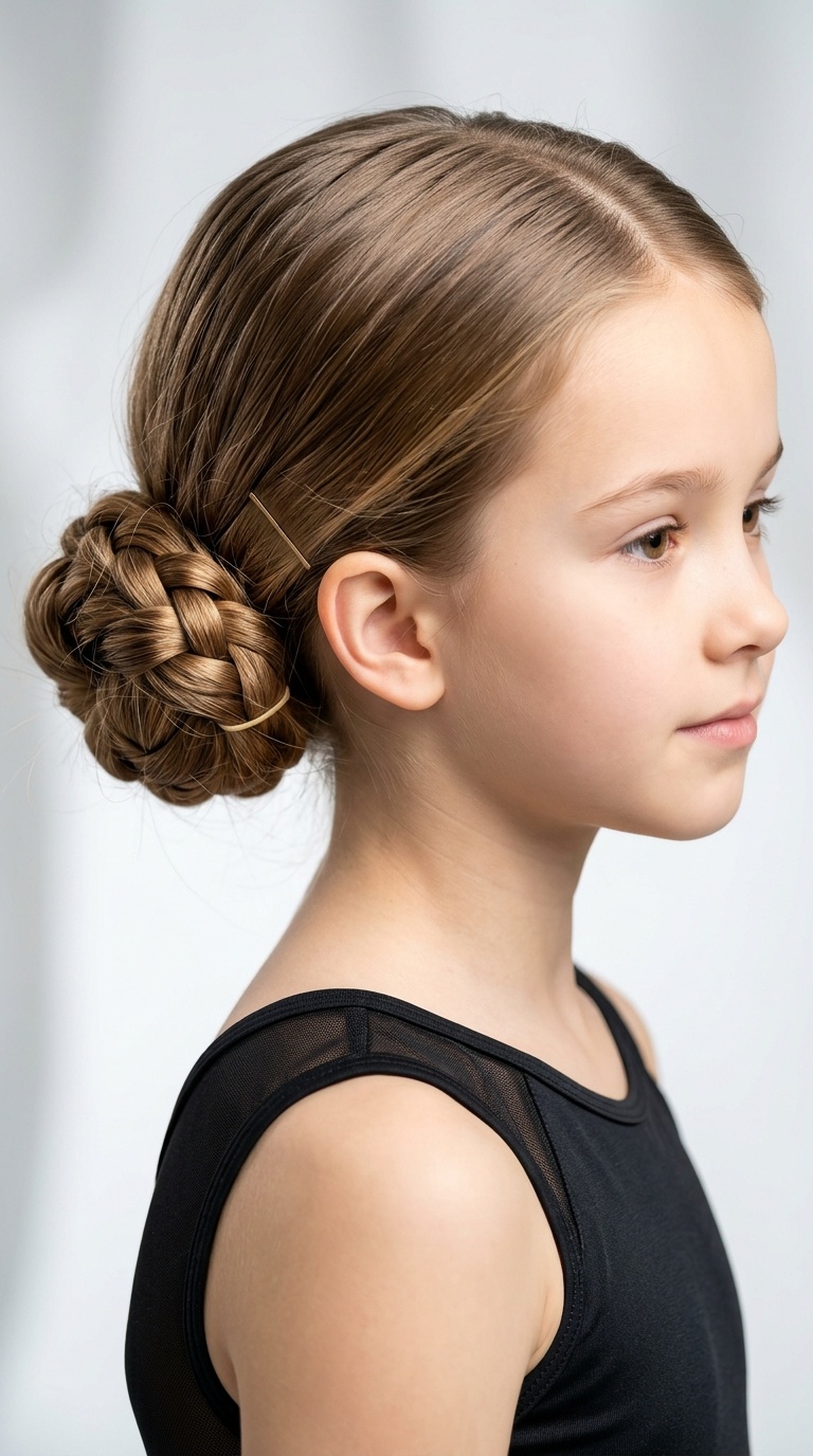 Low Braided Bun