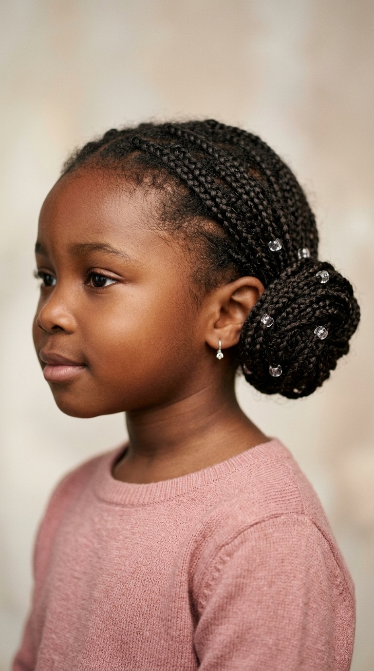 Low Braided Chignon