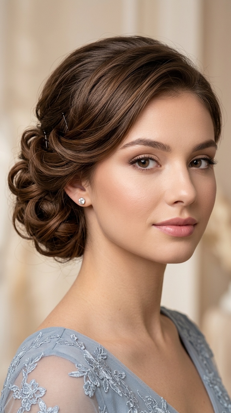 Low Chignon Illusion for Bobs