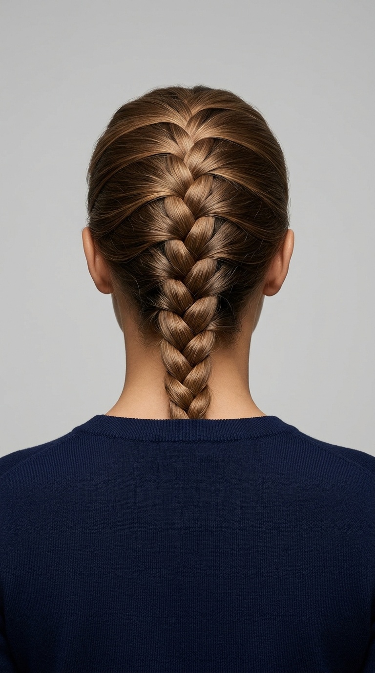 Low French Braid