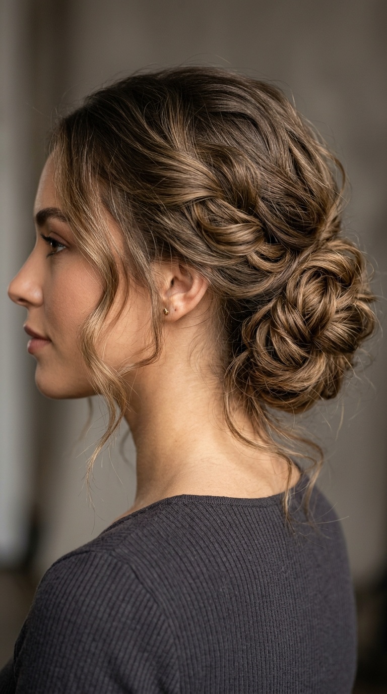 Low Messy Bun