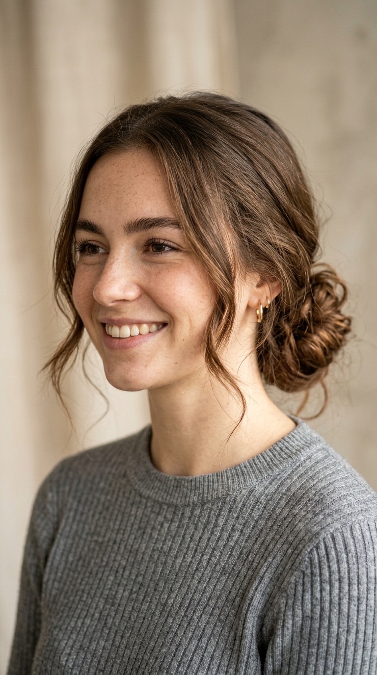 Low Messy Bun